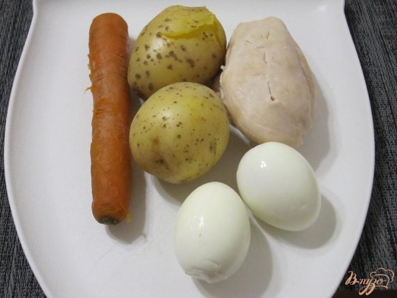 Фото приготовление рецепта: Салат «Морковка» шаг №3