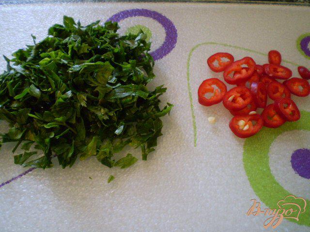 Фото приготовление рецепта: Тушенные зеленые помидоры с луком шаг №6