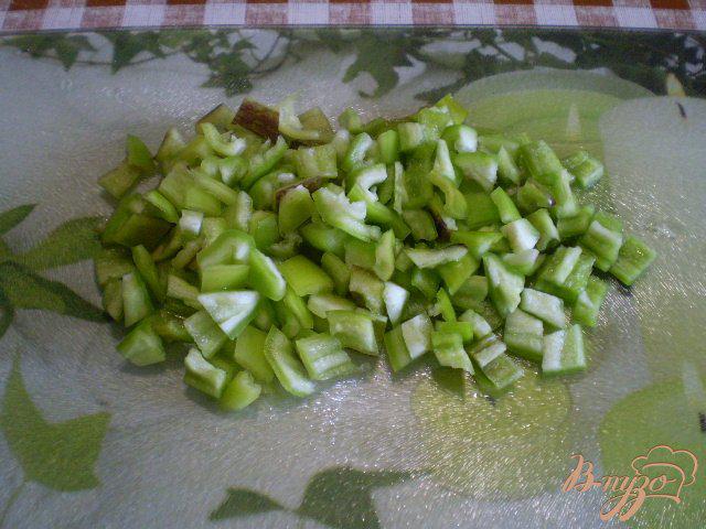 Фото приготовление рецепта: Икра из зеленых помидоров шаг №4