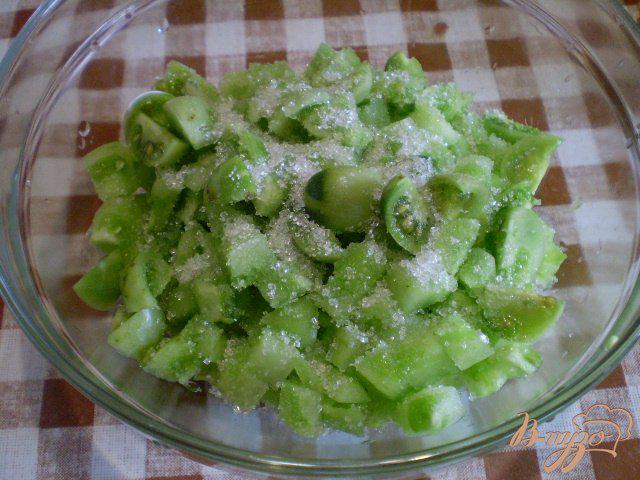 Фото приготовление рецепта: Икра из зеленых помидоров шаг №7