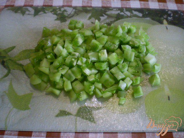 Фото приготовление рецепта: Икра из зеленых помидоров шаг №6