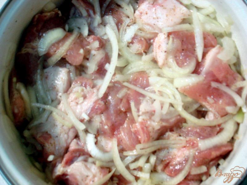 Фото приготовление рецепта: Свинина запеченная в рукаве шаг №5
