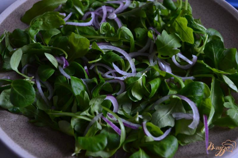 Фото приготовление рецепта: Салат с рукколой, фетой и отварной свеклой шаг №1