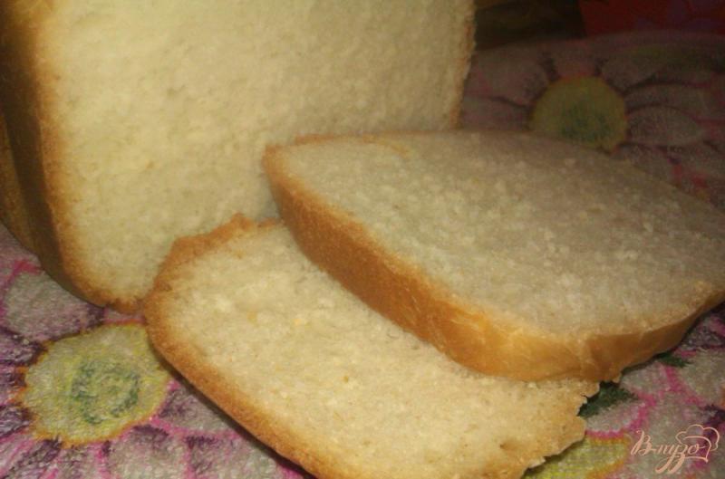 Фото приготовление рецепта: Белый хлеб в хлебопечке шаг №6