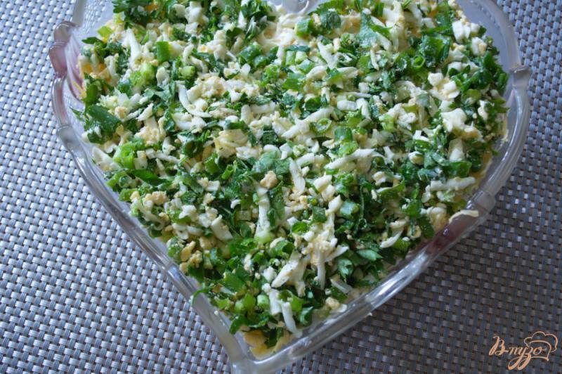 Фото приготовление рецепта: Нестандартный салат Тиффани шаг №4