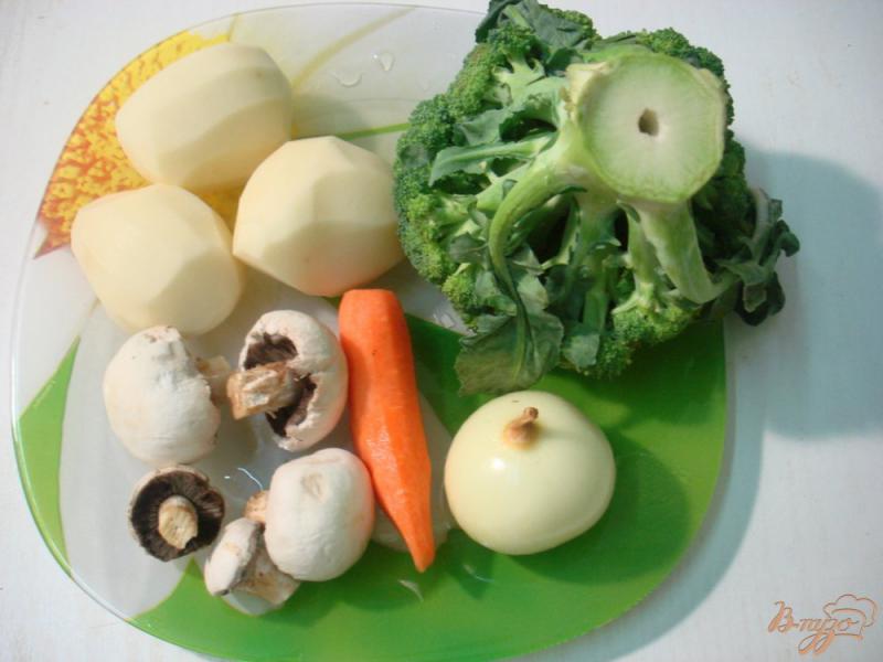 Фото приготовление рецепта: Зелёный суп шаг №1