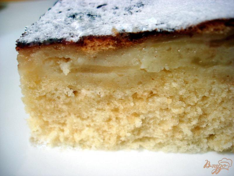 Фото приготовление рецепта: Яблочный  пирог  в мультиварке шаг №11