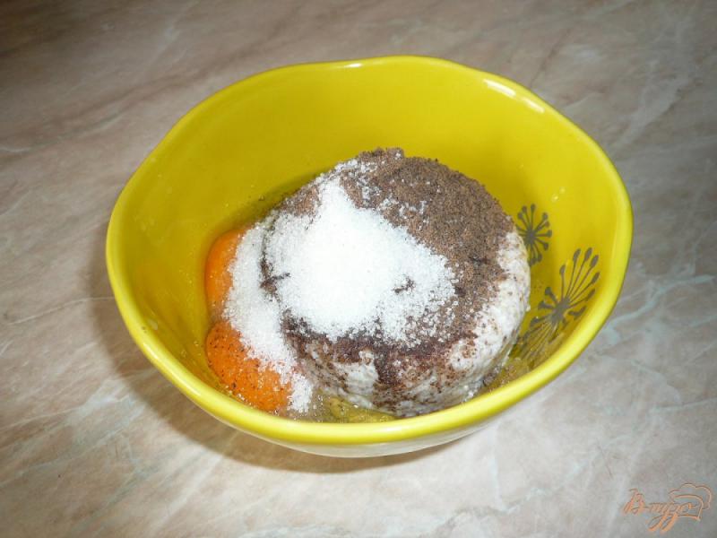 Фото приготовление рецепта: Овсяные оладушки с льняной мукой шаг №2