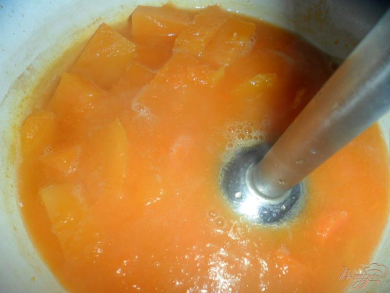 Фото приготовление рецепта: Детское меню: тыквенно-морковное пюре для самых маленьких шаг №3