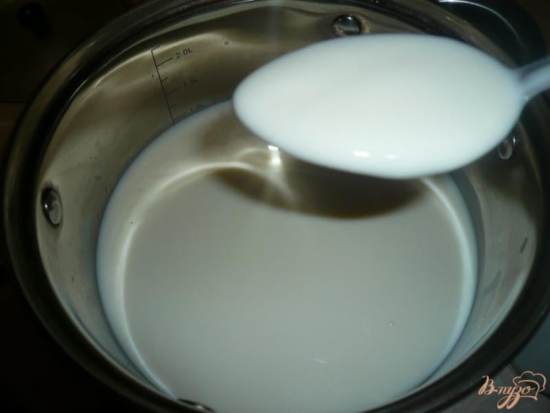 Фото приготовление рецепта: Ванильный йогурт в мультиварке шаг №2