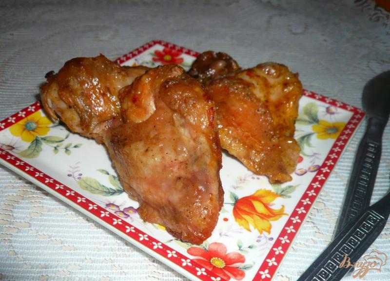 Фото приготовление рецепта: Курица зажаренная в духовке шаг №7