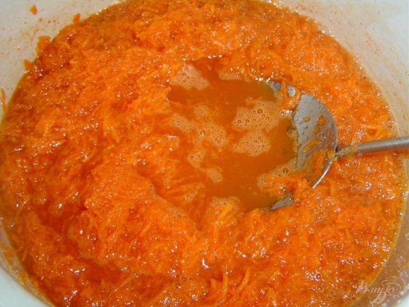Фото приготовление рецепта: Джем морковный с апельсиновой ноткой шаг №4