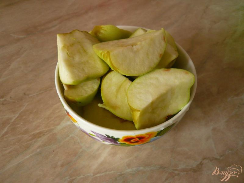 Фото приготовление рецепта: Яблочное варенье с апельсином и корицей шаг №3