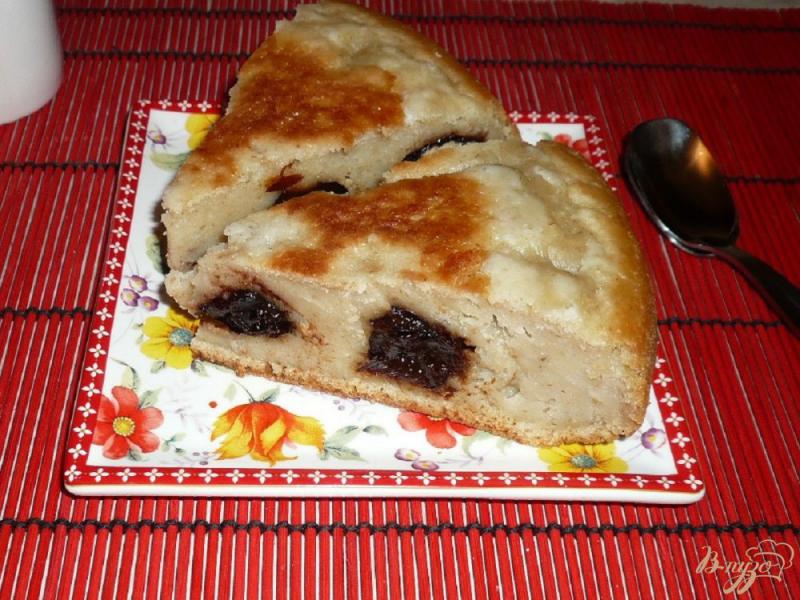 Фото приготовление рецепта: Овсяный пирог на кефире шаг №10