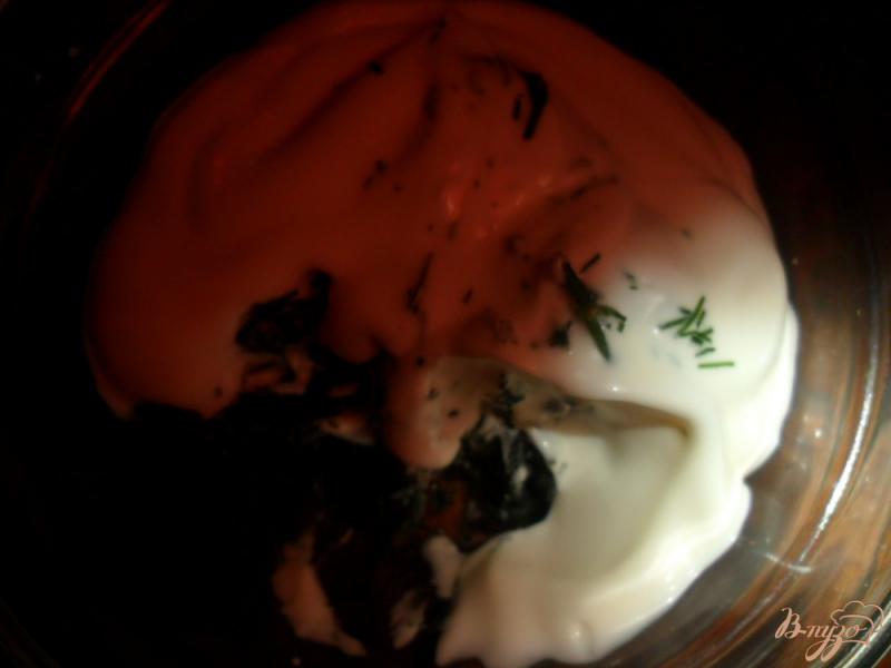 Фото приготовление рецепта: Жареная тыква и соус к ней шаг №3