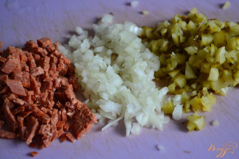 Фото приготовление рецепта: Эльзасский картофельный салат ( №2) шаг №1