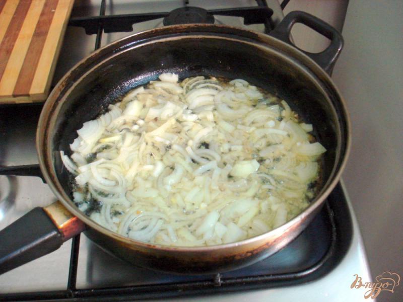 Фото приготовление рецепта: Курица в томатно - луковом соусе шаг №3