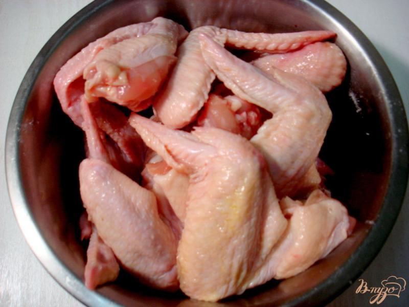 Фото приготовление рецепта: Куриные крылышки запеченные шаг №1