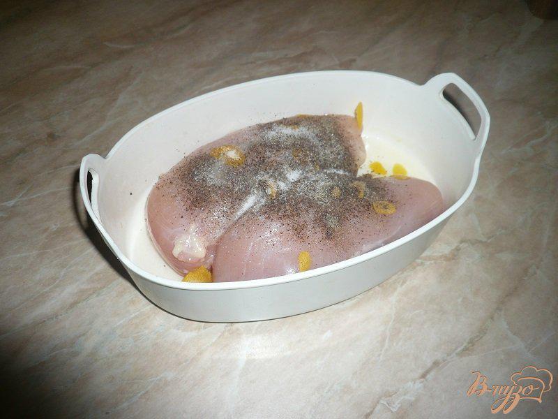 Фото приготовление рецепта: Куриная грудка с лимонным соком шаг №1