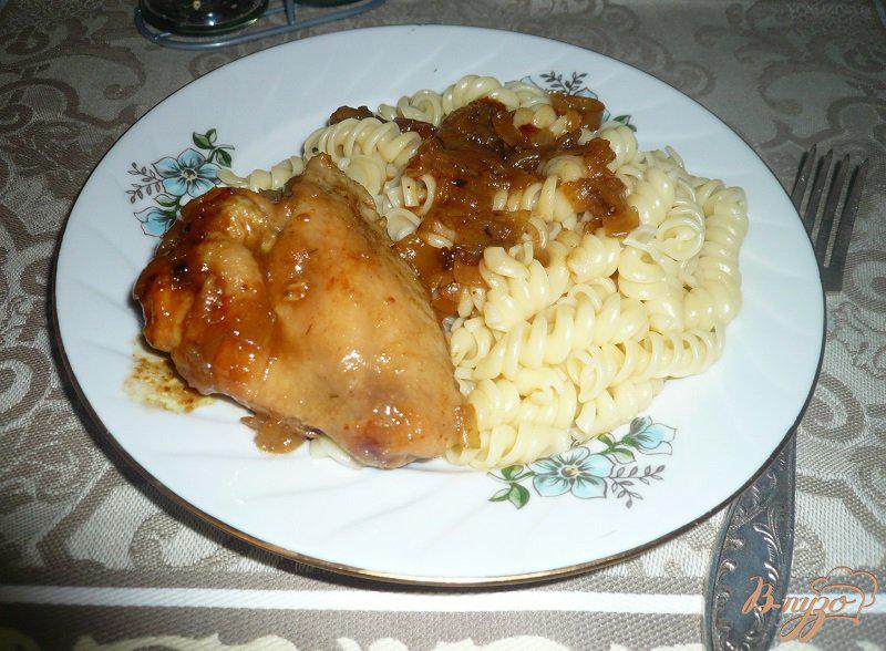 Фото приготовление рецепта: Курица в остро-сладком соусе шаг №5
