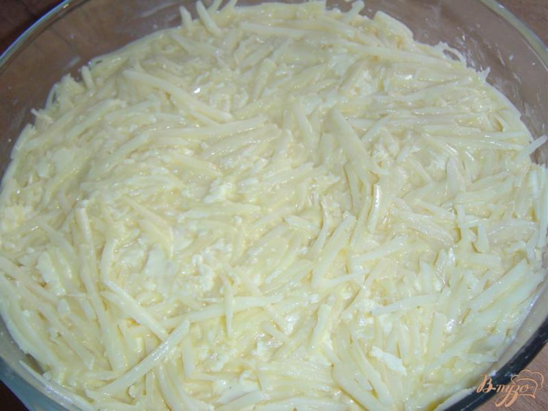 Фото приготовление рецепта: Картофельная запеканка шаг №4