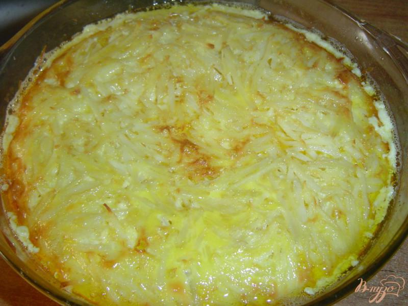 Фото приготовление рецепта: Картофельная запеканка шаг №5