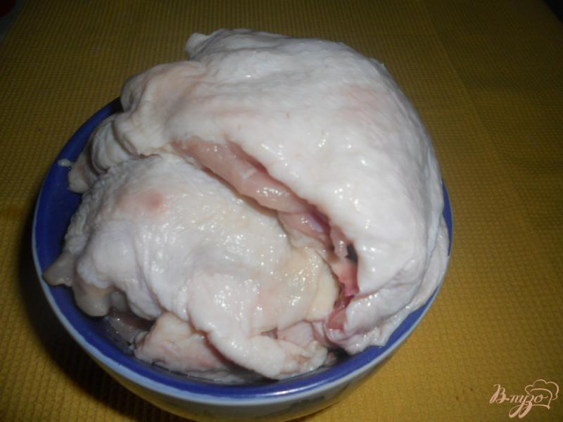 Фото приготовление рецепта: Рисовая каша с курицей в духовке шаг №1