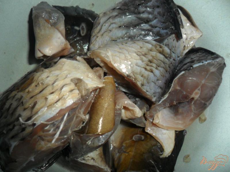 Фото приготовление рецепта: Рыба в банке шаг №1
