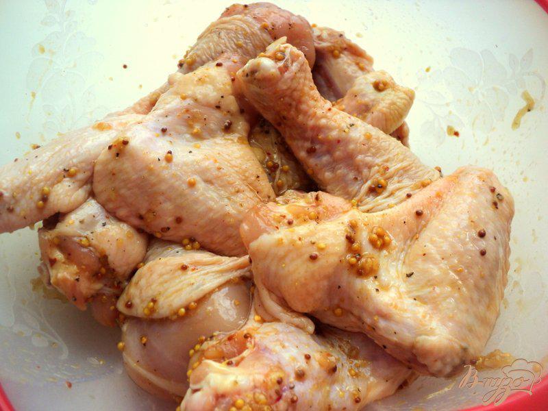 Фото приготовление рецепта: Курица запеченная с овощами шаг №1