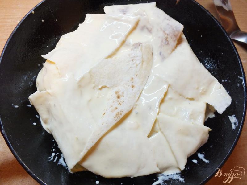 Фото приготовление рецепта: Капустный пирог из листового лаваша шаг №7