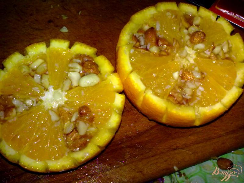 Фото приготовление рецепта: Апельсины в духовке шаг №4