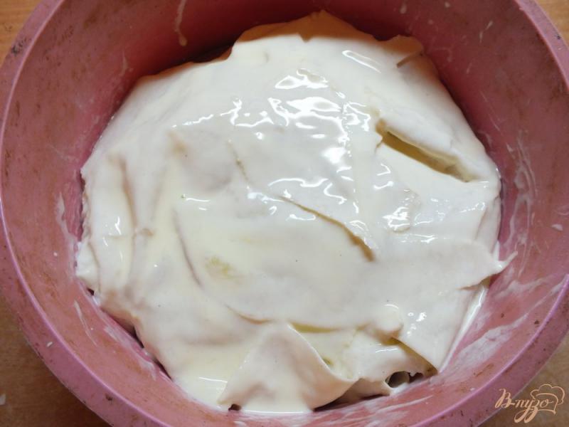Фото приготовление рецепта: Пирог с картошкой и брынзой ил листового лаваша шаг №8
