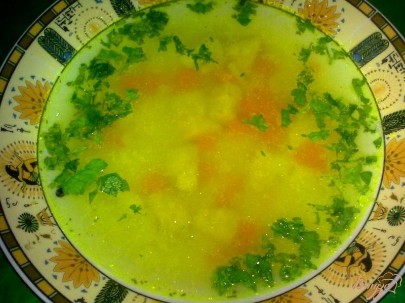 Фото приготовление рецепта: Суп с топинамбуром шаг №6