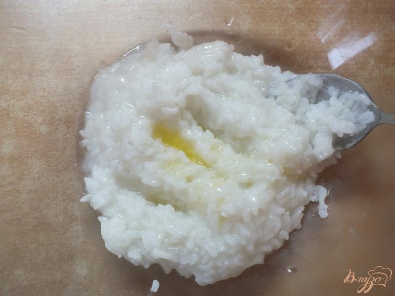 Фото приготовление рецепта: Рис с початками кукурузы и маслом тыквы шаг №4