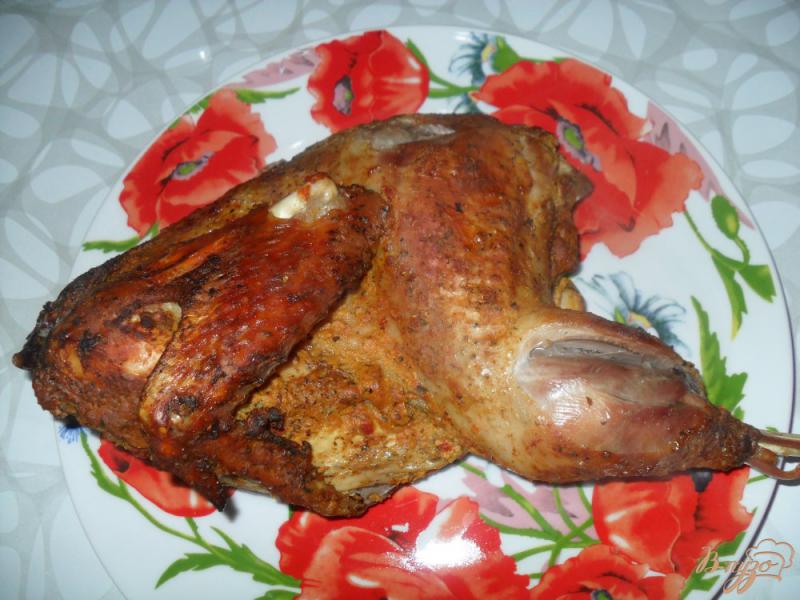 Фото приготовление рецепта: Домашняя курица в горчичной шубке шаг №4