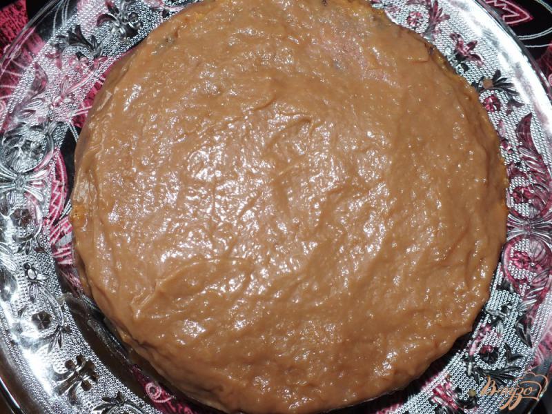 Фото приготовление рецепта: Торт «Вулкан» шаг №10