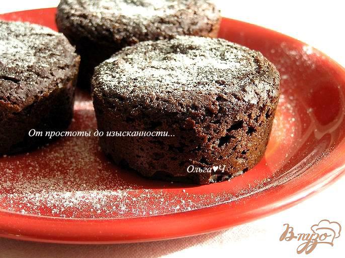 Фото приготовление рецепта: Шоколадные кексы (постные) шаг №6