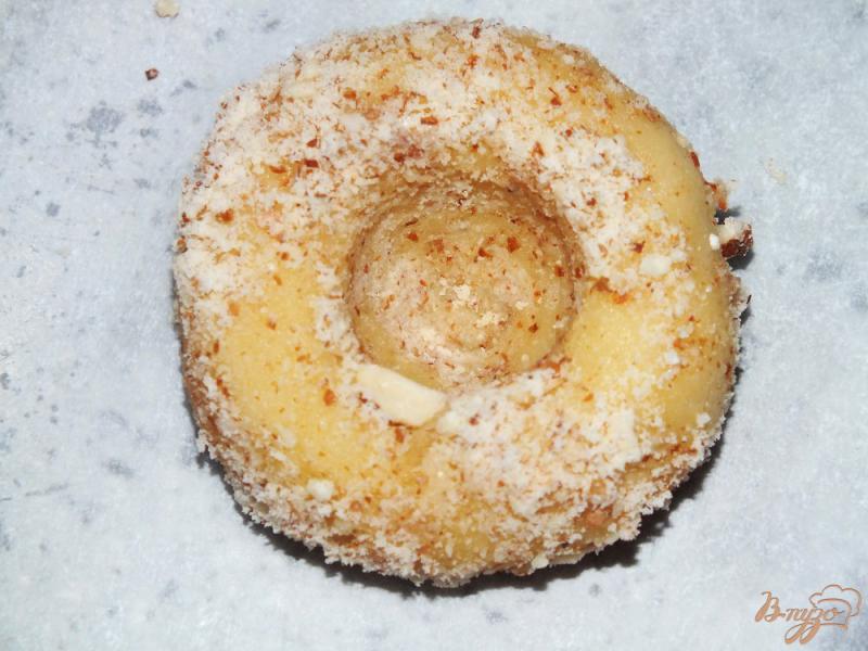 Фото приготовление рецепта: Печенье ореховое с абрикосовым джемом шаг №9
