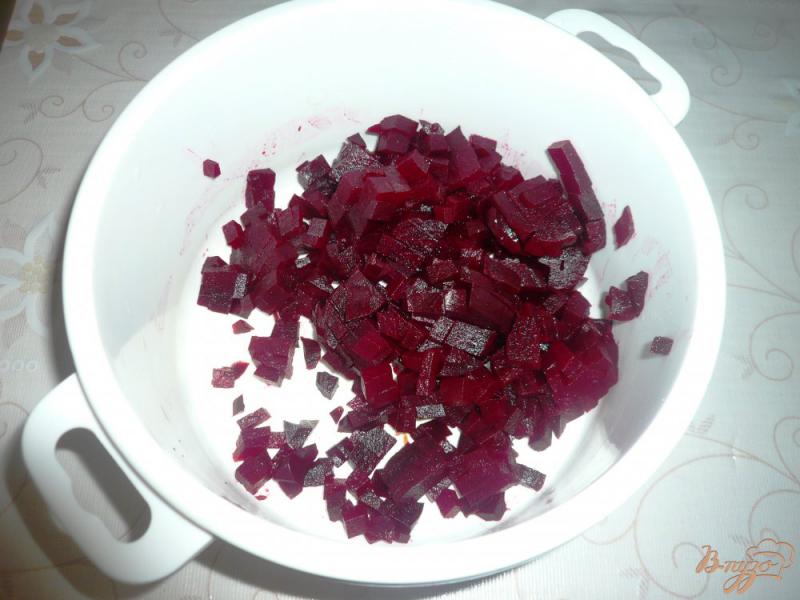 Фото приготовление рецепта: Винегрет из запеченных овощей шаг №3