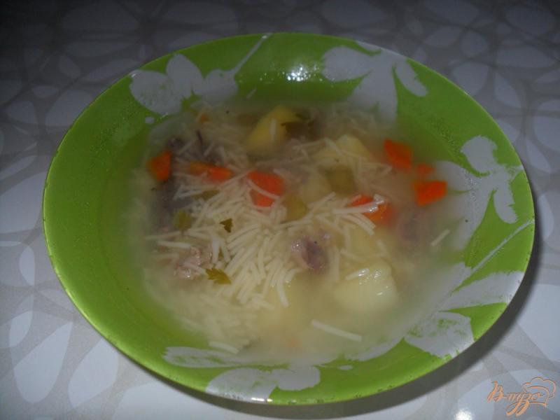 Фото приготовление рецепта: Суп с утиным мясом. шаг №5