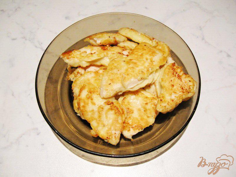 Фото приготовление рецепта: Куриное филе в кляре шаг №7