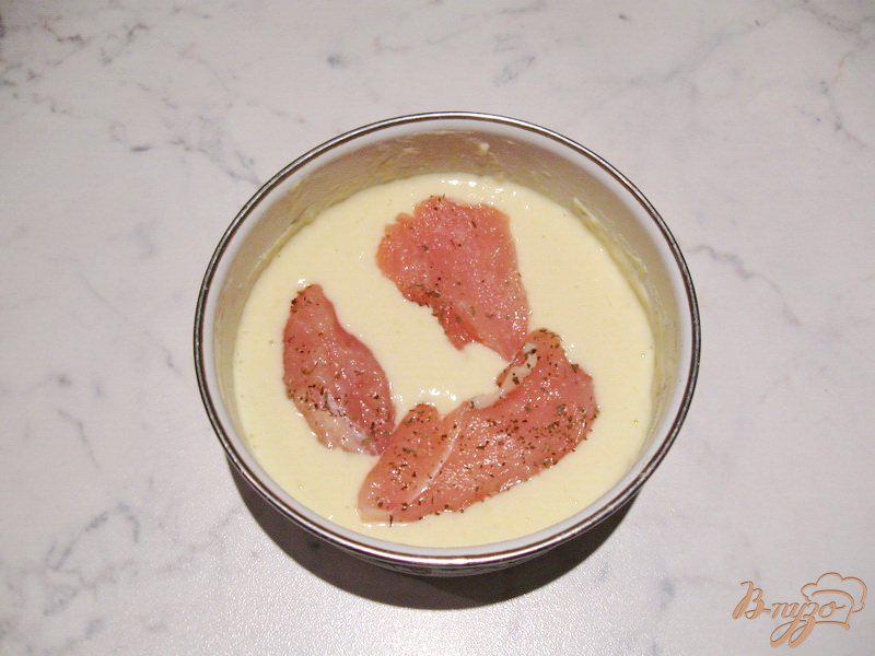 Фото приготовление рецепта: Куриное филе в кляре шаг №5