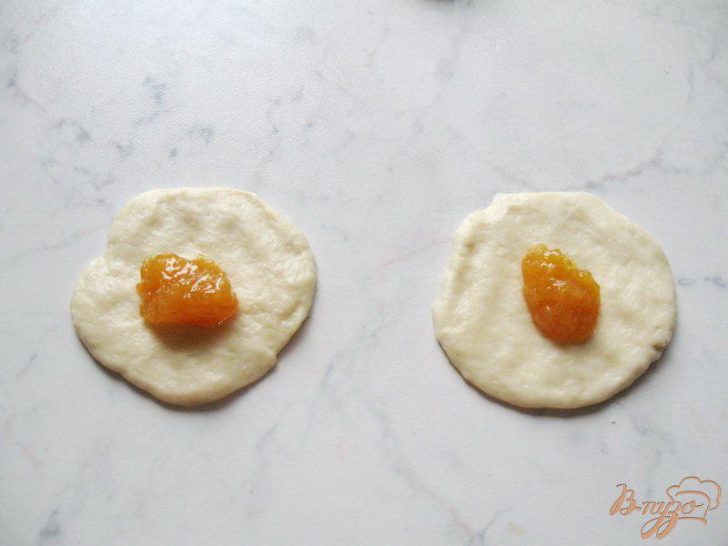 Фото приготовление рецепта: Пирог с апельсиновым джемом шаг №9