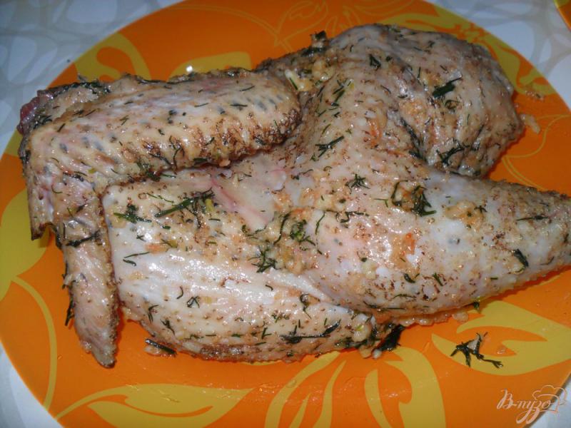 Фото приготовление рецепта: Курица с картофелем в рукаве шаг №2