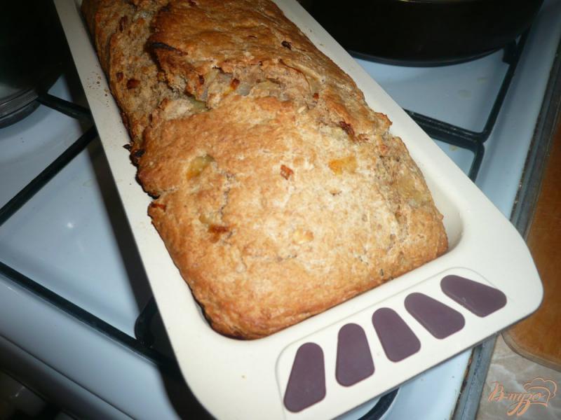 Фото приготовление рецепта: Овсяный хлеб с луком шаг №9