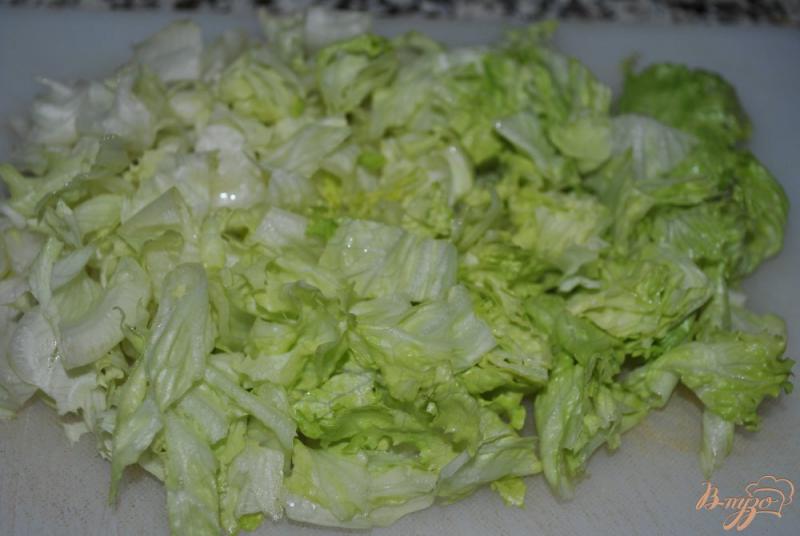 Фото приготовление рецепта: Салат с пророщенной чечевицей и зеленью шаг №1