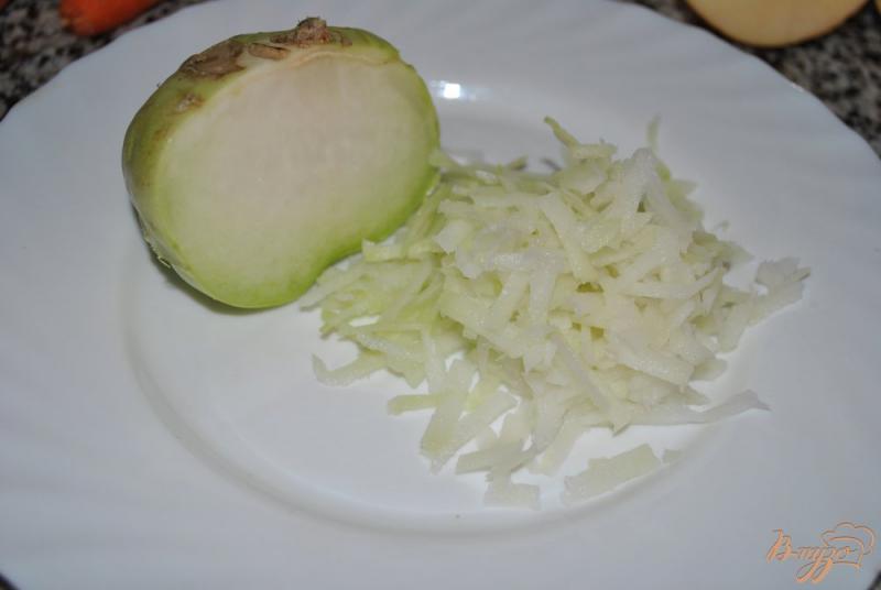 Фото приготовление рецепта: Сладкий салат с репой и чечевицей шаг №1
