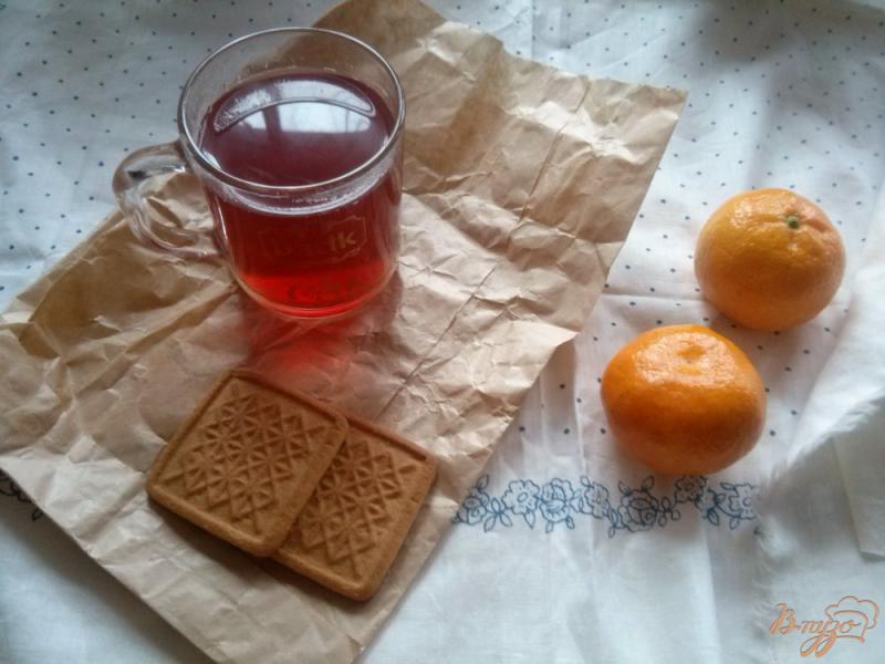 Фото приготовление рецепта: Имбирно-малиновый чай шаг №5