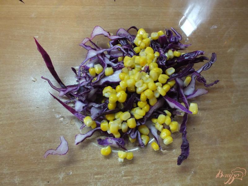 Фото приготовление рецепта: Салат из фиолетовой капусты с яйцом шаг №1