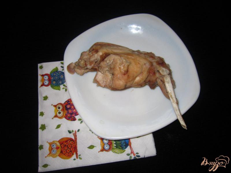 Фото приготовление рецепта: Детский крем суп с кроликом шаг №1
